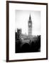 View of Big Ben from across the Westminster Bridge - London - UK - England - United Kingdom-Philippe Hugonnard-Framed Art Print