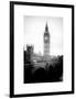 View of Big Ben from across the Westminster Bridge - London - UK - England - United Kingdom-Philippe Hugonnard-Framed Art Print