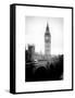 View of Big Ben from across the Westminster Bridge - London - UK - England - United Kingdom-Philippe Hugonnard-Framed Stretched Canvas