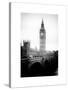 View of Big Ben from across the Westminster Bridge - London - UK - England - United Kingdom-Philippe Hugonnard-Stretched Canvas