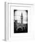 View of Big Ben from across the Westminster Bridge - London - UK - England - United Kingdom-Philippe Hugonnard-Framed Art Print