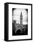 View of Big Ben from across the Westminster Bridge - London - UK - England - United Kingdom-Philippe Hugonnard-Framed Stretched Canvas