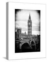 View of Big Ben from across the Westminster Bridge - London - UK - England - United Kingdom-Philippe Hugonnard-Stretched Canvas