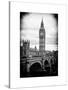 View of Big Ben from across the Westminster Bridge - London - UK - England - United Kingdom-Philippe Hugonnard-Stretched Canvas