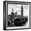 View of Big Ben from across the Westminster Bridge - Thames River - City of London - UK - England-Philippe Hugonnard-Framed Photographic Print