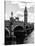 View of Big Ben from across the Westminster Bridge - Thames River - City of London - UK - England-Philippe Hugonnard-Stretched Canvas