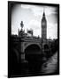 View of Big Ben from across the Westminster Bridge - Thames River - City of London - UK - England-Philippe Hugonnard-Framed Photographic Print