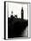 View of Big Ben from across the Westminster Bridge - Thames River - City of London - UK - England-Philippe Hugonnard-Framed Stretched Canvas