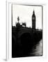 View of Big Ben from across the Westminster Bridge - Thames River - City of London - UK - England-Philippe Hugonnard-Framed Photographic Print