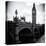 View of Big Ben from across the Westminster Bridge - Thames River - City of London - UK - England-Philippe Hugonnard-Stretched Canvas