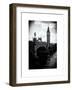 View of Big Ben from across the Westminster Bridge - Thames River - City of London - UK - England-Philippe Hugonnard-Framed Art Print