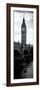 View of Big Ben from across the Westminster Bridge - Thames River - London - Door Poster-Philippe Hugonnard-Framed Photographic Print