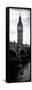 View of Big Ben from across the Westminster Bridge - Thames River - London - Door Poster-Philippe Hugonnard-Framed Stretched Canvas