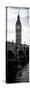 View of Big Ben from across the Westminster Bridge - Thames River - London - Door Poster-Philippe Hugonnard-Stretched Canvas