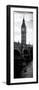 View of Big Ben from across the Westminster Bridge - Thames River - London - Door Poster-Philippe Hugonnard-Framed Photographic Print