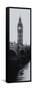 View of Big Ben from across the Westminster Bridge - Thames River - London - Door Poster-Philippe Hugonnard-Framed Stretched Canvas