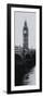 View of Big Ben from across the Westminster Bridge - Thames River - London - Door Poster-Philippe Hugonnard-Framed Photographic Print