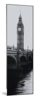 View of Big Ben from across the Westminster Bridge - Thames River - London - Door Poster-Philippe Hugonnard-Mounted Photographic Print