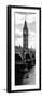 View of Big Ben from across the Westminster Bridge - Thames River - London - Door Poster-Philippe Hugonnard-Framed Photographic Print