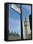 View of Big Ben, Parliament Square, London, England, United Kingdom-Ethel Davies-Framed Stretched Canvas