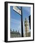 View of Big Ben, Parliament Square, London, England, United Kingdom-Ethel Davies-Framed Photographic Print