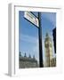 View of Big Ben, Parliament Square, London, England, United Kingdom-Ethel Davies-Framed Photographic Print