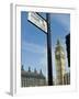View of Big Ben, Parliament Square, London, England, United Kingdom-Ethel Davies-Framed Photographic Print