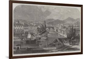 View of Bilbao, Spain, from the Railway Station-null-Framed Giclee Print