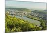 View of Bingen and River Rhine, Rhineland-Palatinate, Germany, Europe-Jochen Schlenker-Mounted Photographic Print