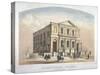 View of Bishopsgate Congregational Chapel, Bishopsgate, City of London, 1855-La Riviere La Riviere-Stretched Canvas