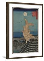 View of Bishu Nagoya-Ando Hiroshige-Framed Art Print