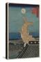 View of Bishu Nagoya-Ando Hiroshige-Stretched Canvas