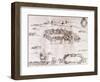 View of Bitetto, from the Kingdom of Naples in Perspective-Giovan Battista Pacichelli-Framed Giclee Print
