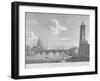 View of Blackfriars Bridge and St Paul's Cathedral, London, 1803-Daniel Turner-Framed Giclee Print
