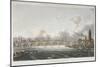 View of Blackfriars Bridge from the Strand Bridge, London, 1815-Thomas Hosmer Shepherd-Mounted Giclee Print