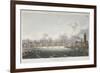 View of Blackfriars Bridge from the Strand Bridge, London, 1815-Thomas Hosmer Shepherd-Framed Giclee Print