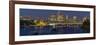 View of Blackfriars Bridge over the River Thames, St. Paul's Cathedral and The City of London-Frank Fell-Framed Photographic Print