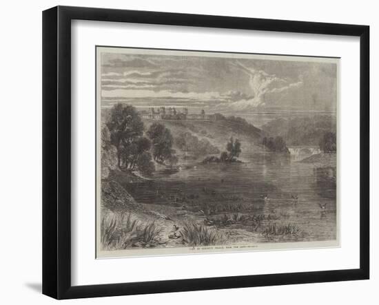 View of Blenheim Palace, from the Lake-null-Framed Giclee Print