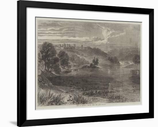 View of Blenheim Palace, from the Lake-null-Framed Giclee Print