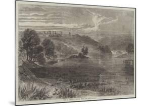 View of Blenheim Palace, from the Lake-null-Mounted Giclee Print