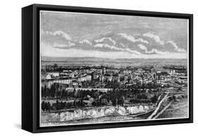 View of Blida, Algeria, C1890-Armand Kohl-Framed Stretched Canvas