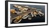 View of boats at a harbor, Rockland Harbor, Rockland, Knox County, Maine, USA-null-Framed Photographic Print