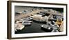 View of boats at a harbor, Rockland Harbor, Rockland, Knox County, Maine, USA-null-Framed Photographic Print