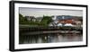 View of boats at a harbor, Rockland Harbor, Rockland, Knox County, Maine, USA-null-Framed Photographic Print