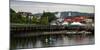 View of boats at a harbor, Rockland Harbor, Rockland, Knox County, Maine, USA-null-Mounted Photographic Print