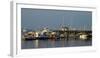 View of boats at a harbor, Rockland Harbor, Rockland, Knox County, Maine, USA-null-Framed Photographic Print