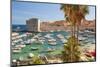 View of boats in Old Port, Dalmatian Coast, Adriatic Sea, Croatia, Eastern Europe.-Tom Haseltine-Mounted Photographic Print