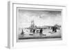 View of Boats on the River Thames Near Woolwich, Kent, 1750-John Boydell-Framed Giclee Print