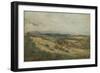 View of Bodenham and the Malvern Hills, Herefordshire-John Varley-Framed Giclee Print