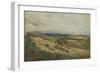 View of Bodenham and the Malvern Hills, Herefordshire-John Varley-Framed Giclee Print